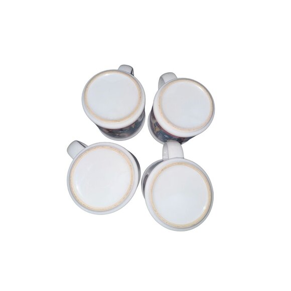 Holiday Moose & Beaver Ceramic Mugs With Winter Design - 9.5 Oz Each Id - Picture 7 of 9